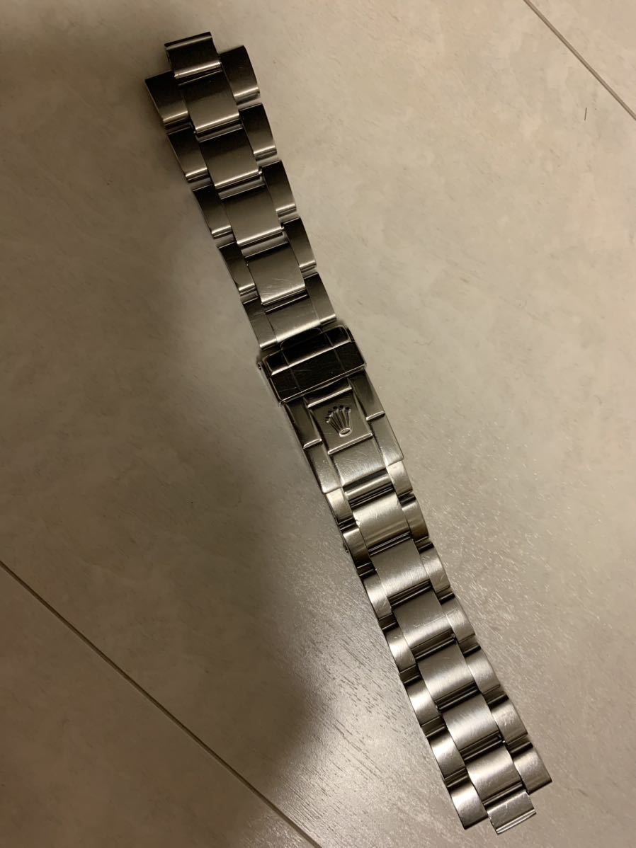 ロレックス 0 20mm ROLEX ⭐️正規品 純正SSハードブレス オイスター