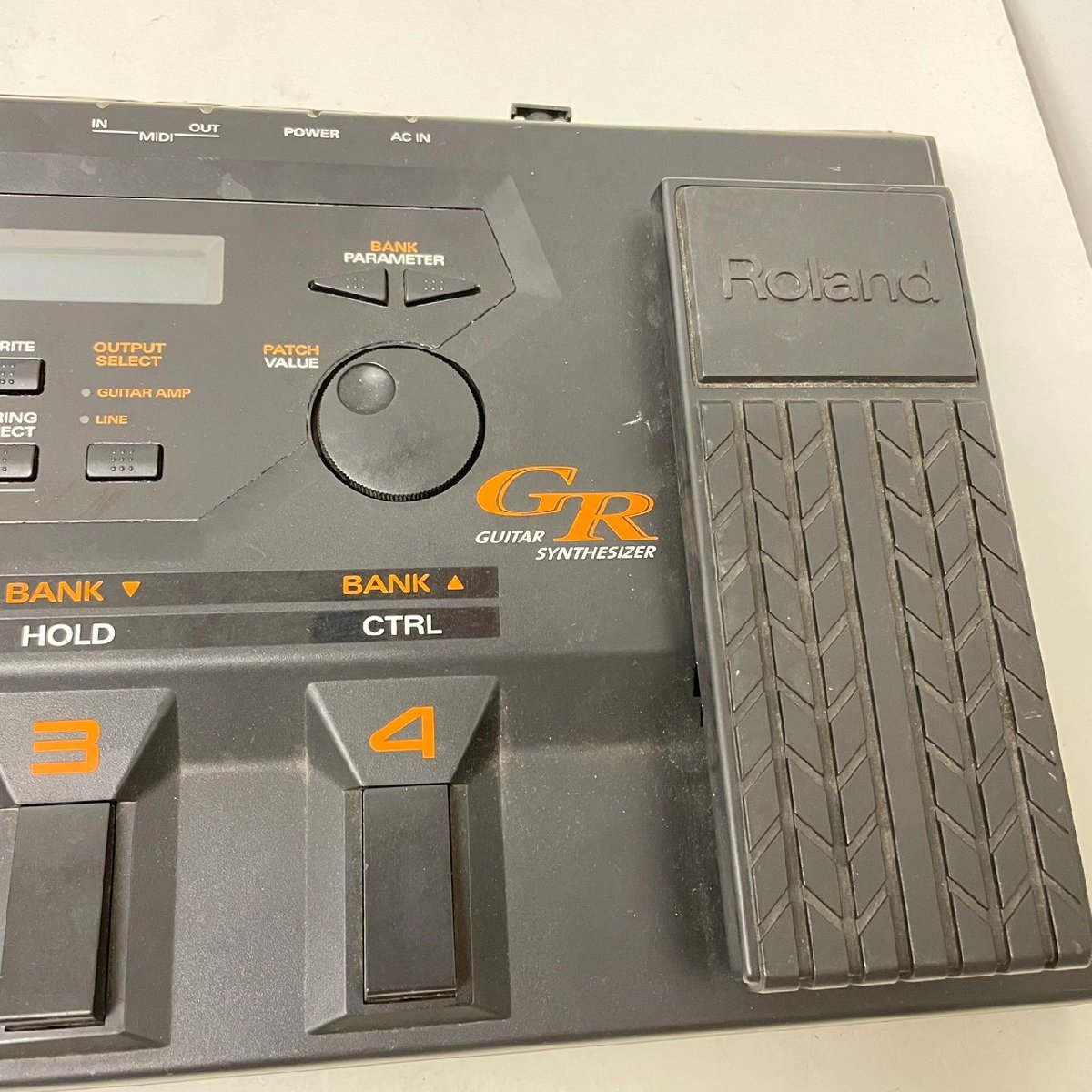 Roland GR-33 ギターシンセサイザー　本体　アダプタ Roland GR-33 ギターシンセサイザー アダプター無し 3014 【公式通販】