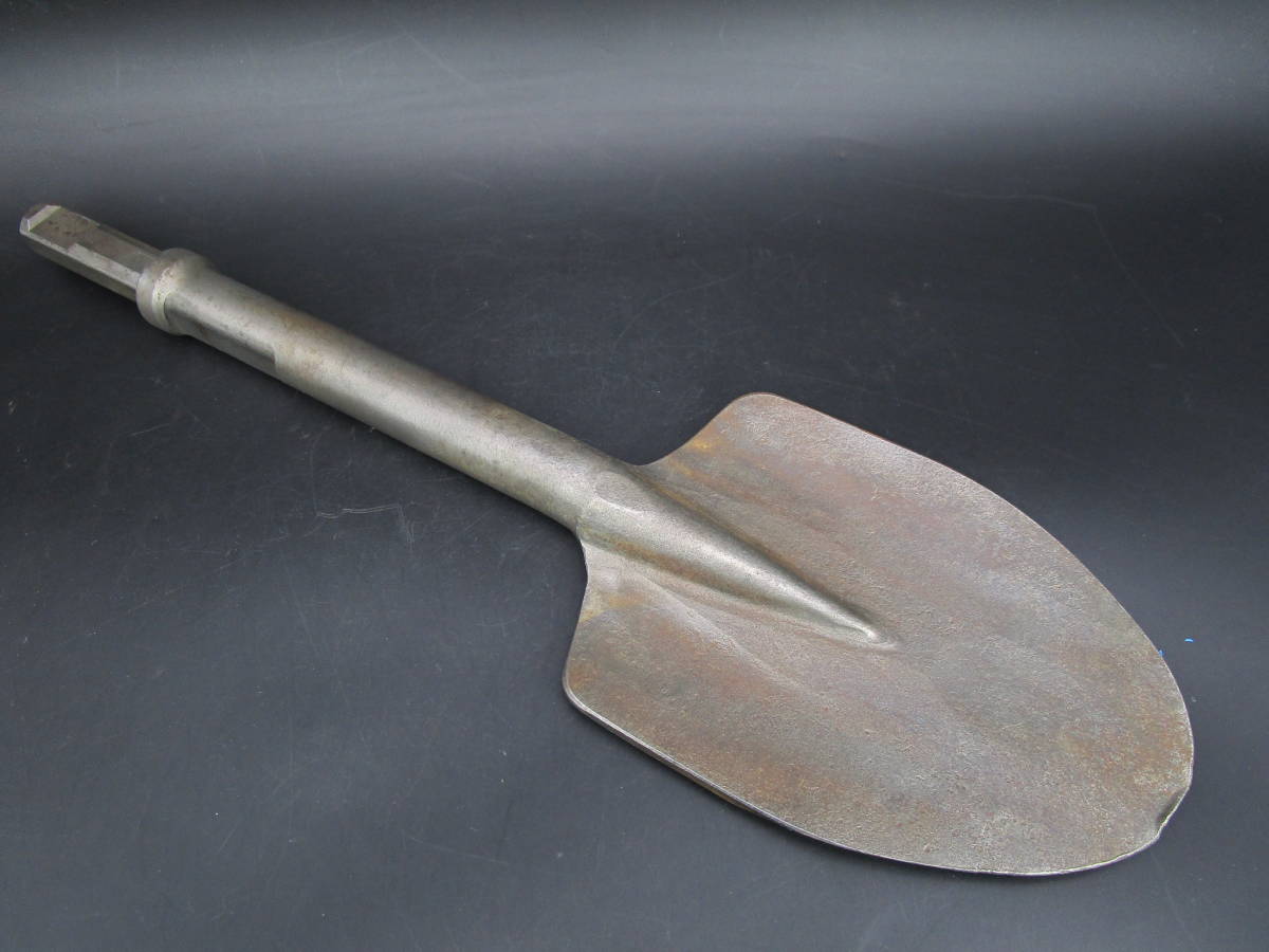 ハツリ機用 シャベル 先端 アタッチメント はつりハンマー 土木工事 根切 樹木 穴堀 建設 造園 予備 斫り スコップ ショベル