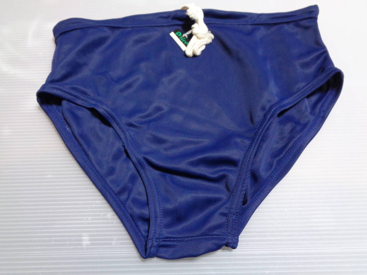 S 　紺　男子　ナイロン１００％　競パン　スクール水着　競泳水着　昭和レトロ　未使用
