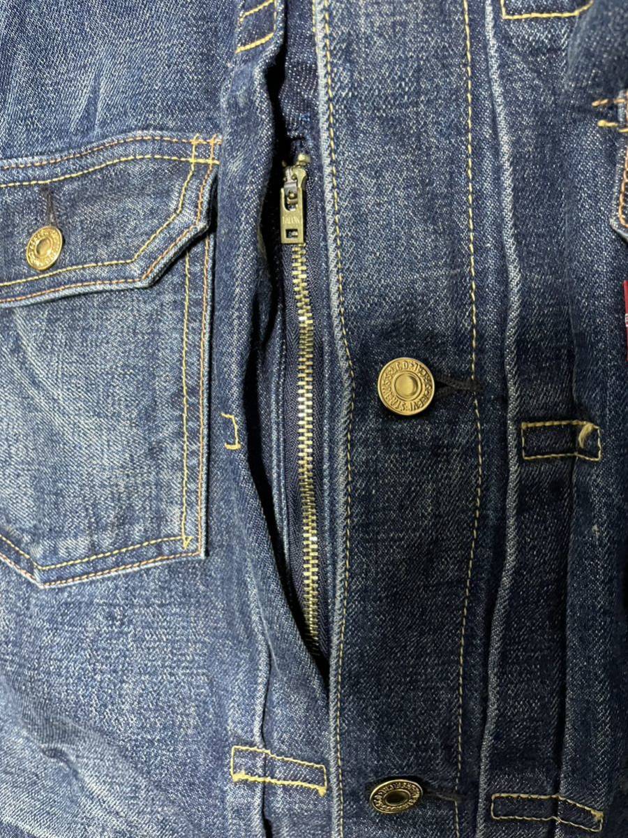 Levi's Fenom 2ndタイプ ダメージ加工デニムジャケットSize:L