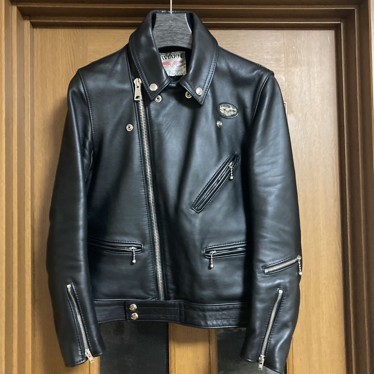 ルイスレザー サイクロン 36 ブラッ Lewis Leathers