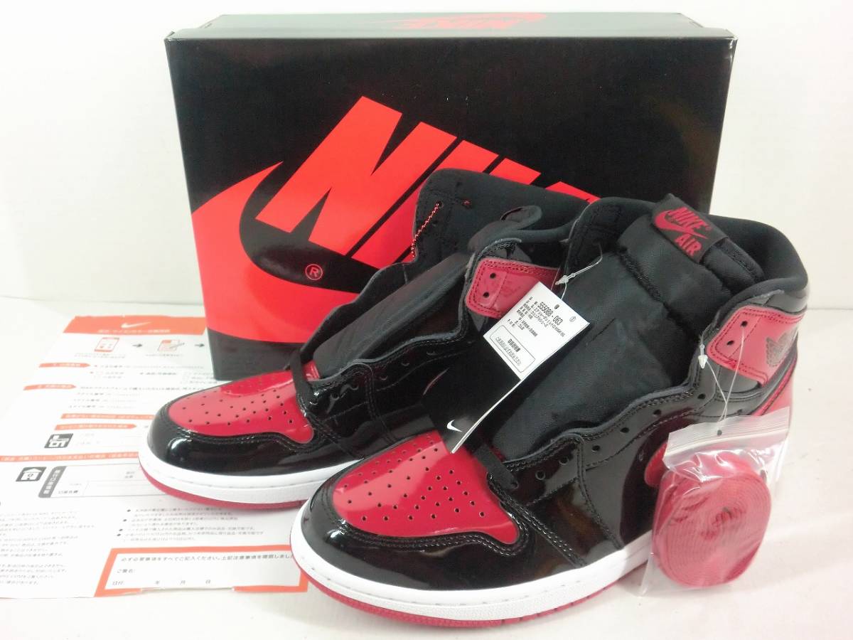 A2511 NIKE AIR JORDAN 1 RETRO HIGH OG 555088-063 サイズ27cm ナイキ スニーカー 赤 黒