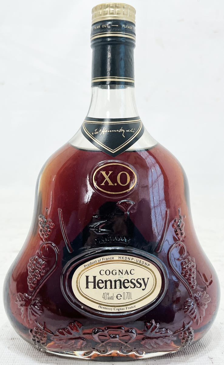 Hennessy ヘネシー XO コニャック 金キャップ クリアボトル 700ml 40% 未開栓 ブランデー お酒