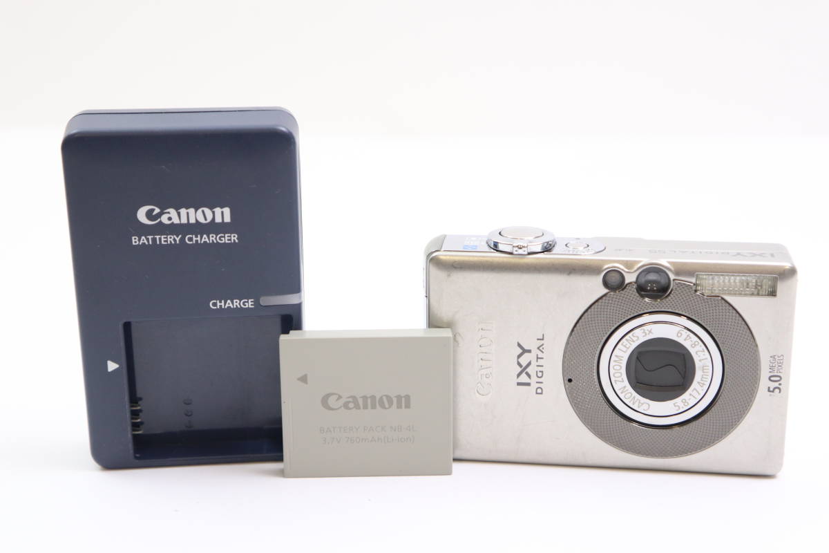 IXY DIGITAL 0 Canon キヤノン □ コンパクトデジタルカメラ ほぼ新品