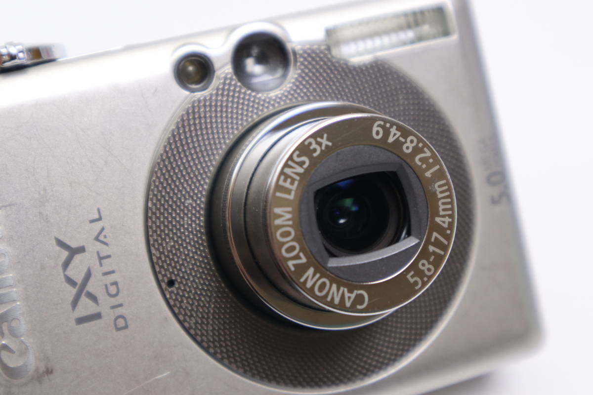 IXY DIGITAL 0 Canon キヤノン □ コンパクトデジタルカメラ ほぼ新品