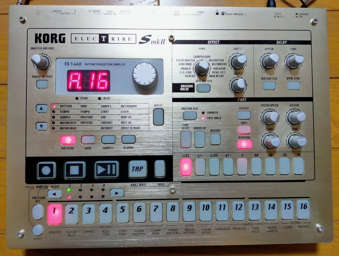 KORG ELECTRIBE S mkII ES-1 サンプラー アダプター 取扱説明書(コピー) 付属