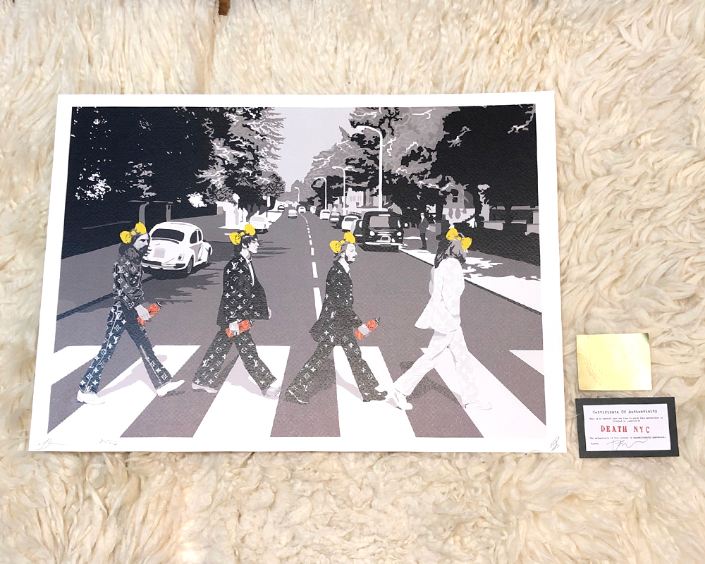 DEATH NYC 世界限定100枚 ビートルズ BEATLES ルイヴィトン