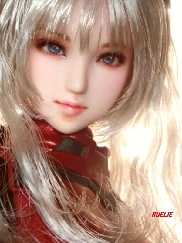 ○RUELIE○1/6カスタムドールヘッド○MR-K『霧陽 kirihi』髪留め