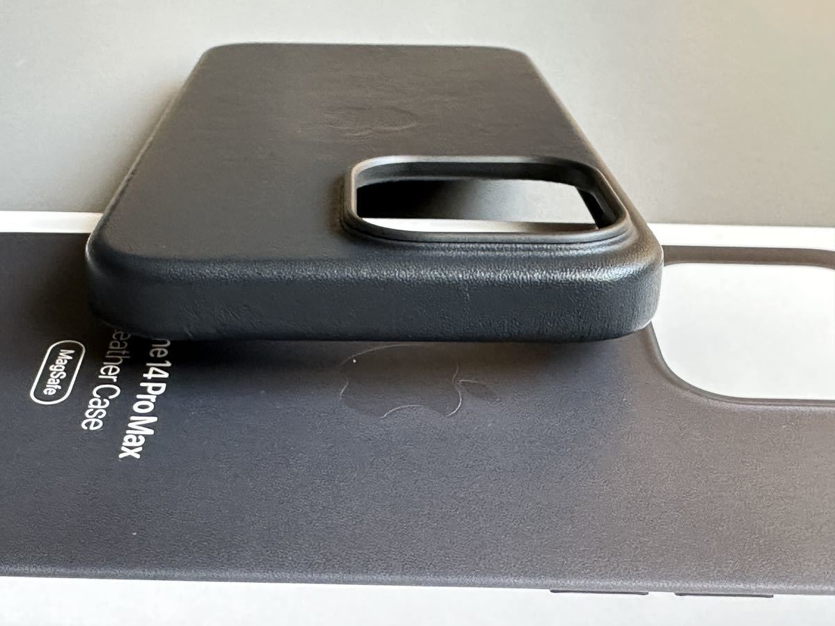 □使用少□純正品・Apple(アップル)□ レザーケース ミッドナイト