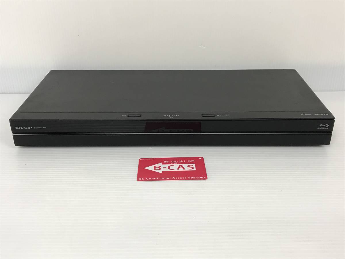 SHARP シャープ AQUOS HDD BDレコーダー BD-NW1100 ブルーレイ 2017年