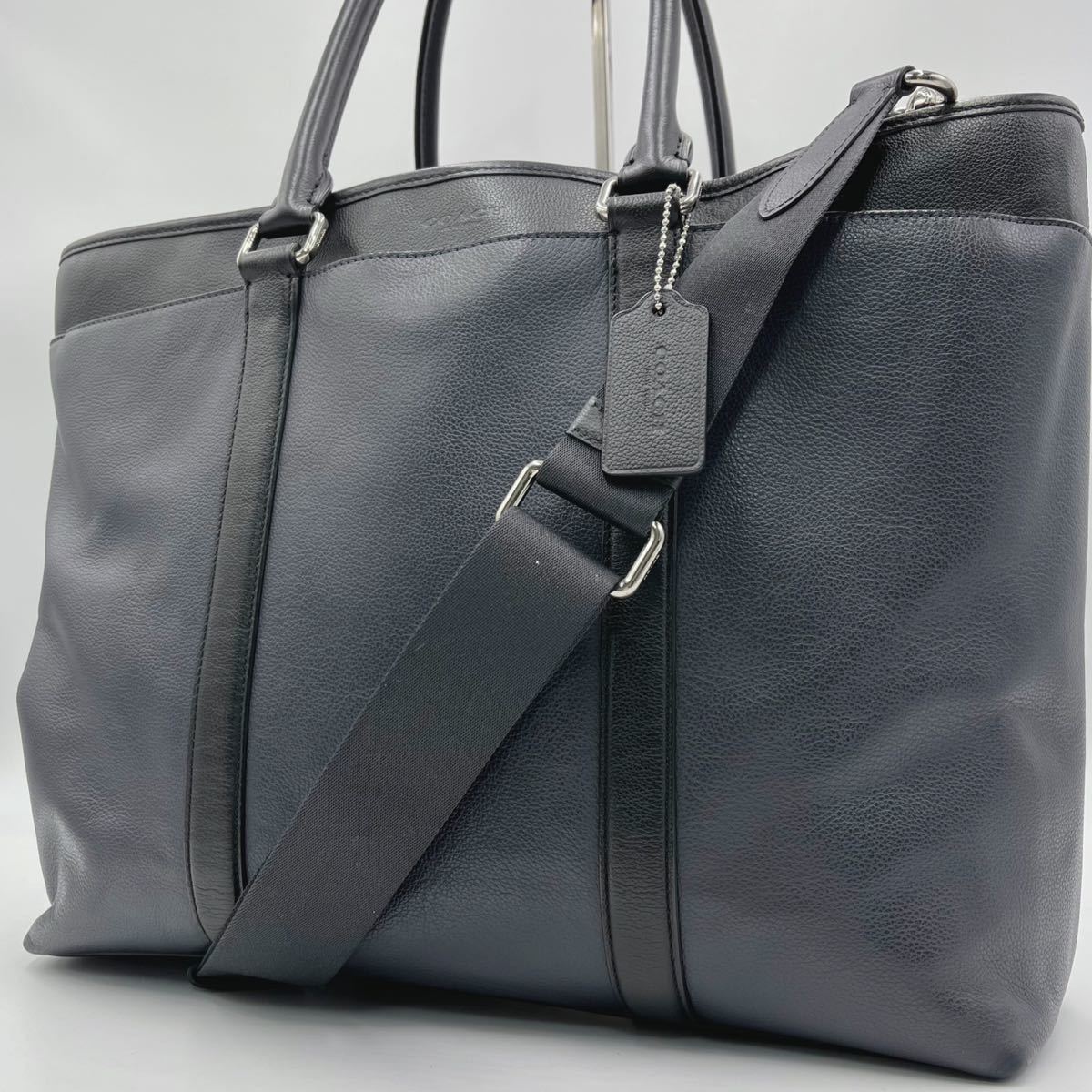 極美品 希少色 COACH コーチ メトロポリタン トートバッグ ビジネス 