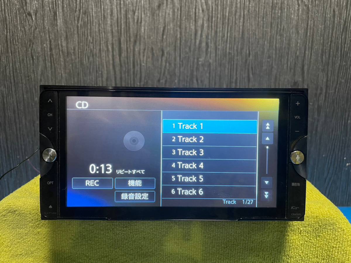 ☆Clarion クラリオン NX714W メモリーナビ フルセグ☆2014年地図データ☆021110M NX714W メモリーナビ ナビ clarion◇クラリオン◇ClarionNXシリーズ◇2DINワイドモデル◇NX714W◇地図データ2014年◇CD・DVD・SD・Bluetooth◇簡易動作確認済み◇ 未使用アンテナ付 価格.com