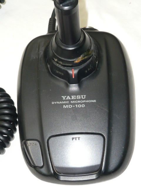 管理e-14》MD-100A8X ヤエス マイクロホン 8ピン/モジュラー 改造品
