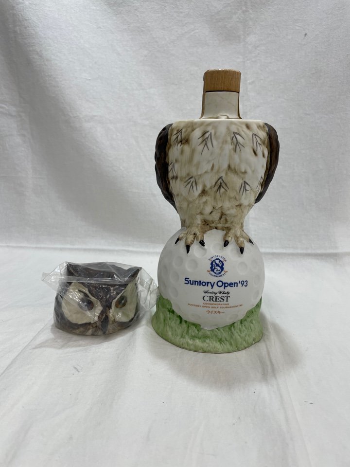 未開栓) サントリーウイスキー クレスト12年 サントリーオープン93年