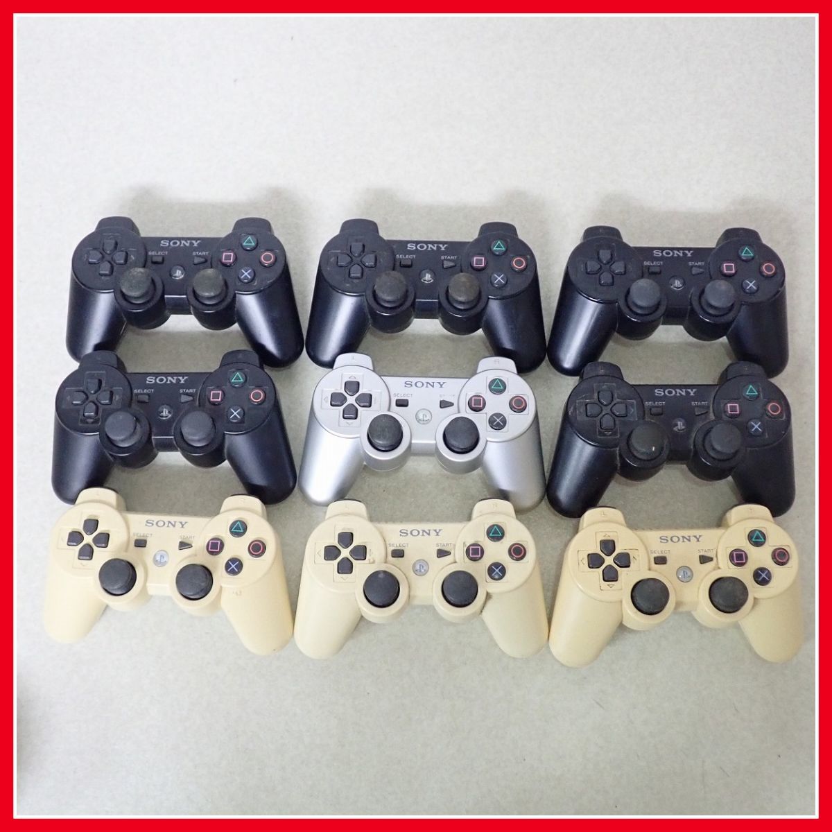 PS3 プレステ3 ワイヤレスコントローラー SIXAXIS シックスアクシス