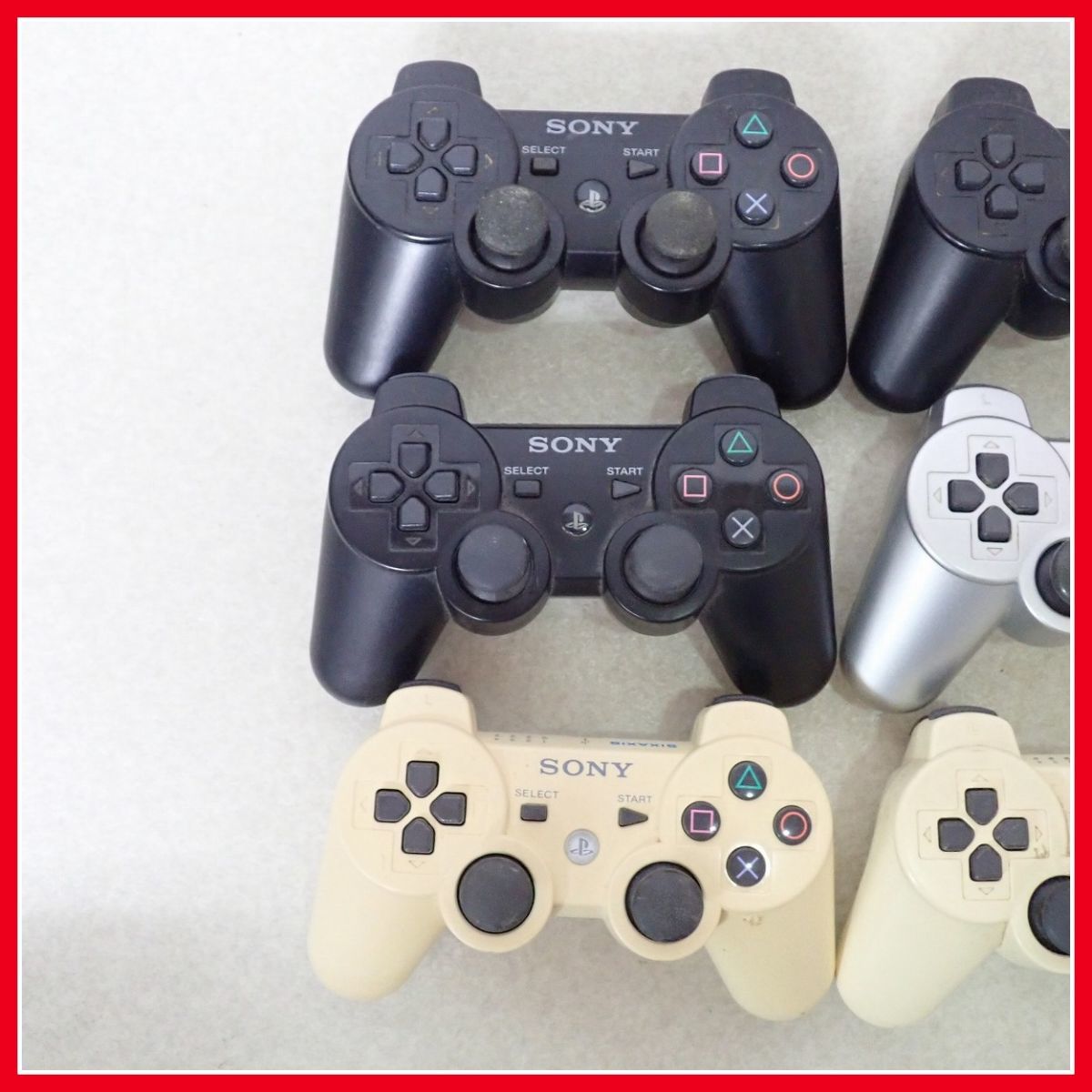 PS3 プレステ3 ワイヤレスコントローラー SIXAXIS シックスアクシス