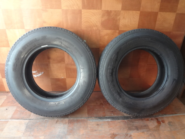P116 195/75R15 109/107N LT ブリヂストン RD-616 STEELⅡ 2本 2022年製 1