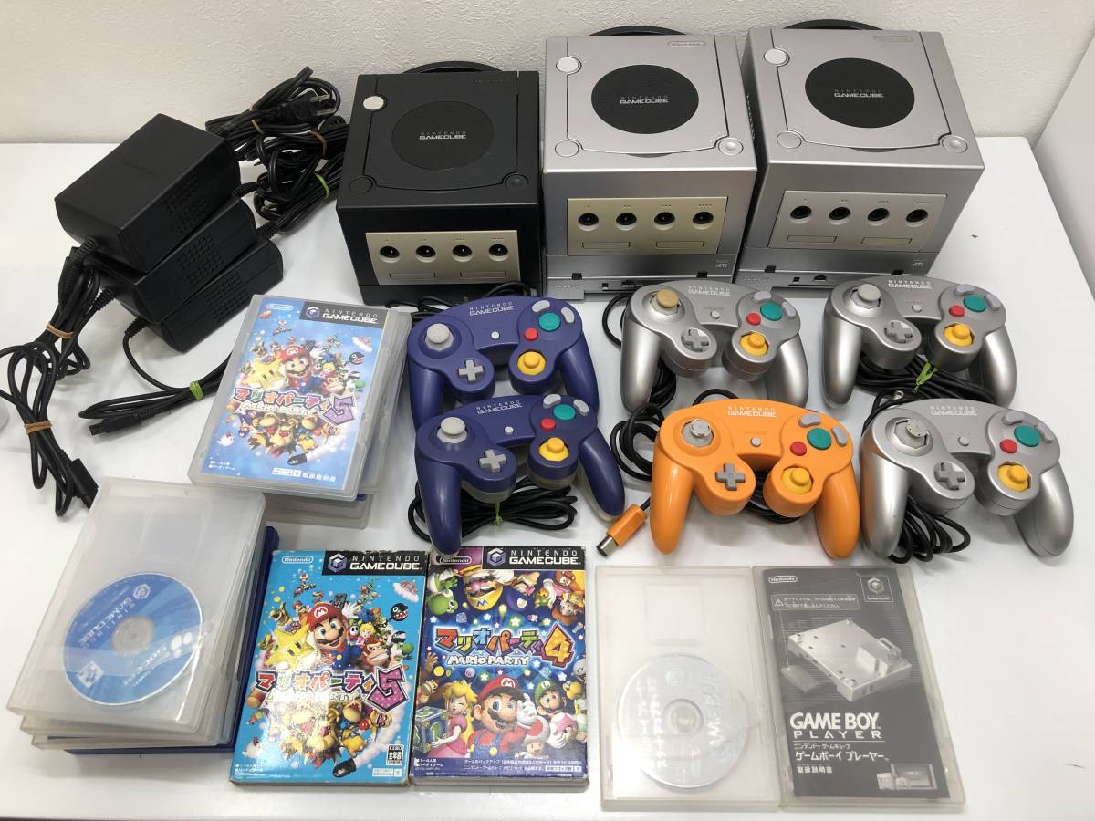ニンテンドー ゲームキューブ 本体セット 動作未確認 動作未確認 NINTENDO ゲームキューブ GC 本体 コントローラー