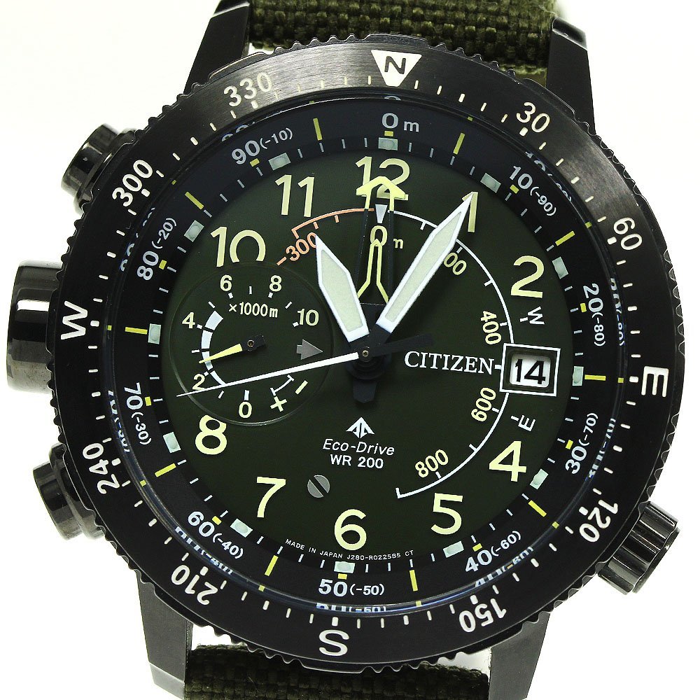 ★箱付き【CITIZEN】シチズン プロマスター アルティクロン エコドライブ J280-R008463/BN4046-10X ソーラー メンズ_739045