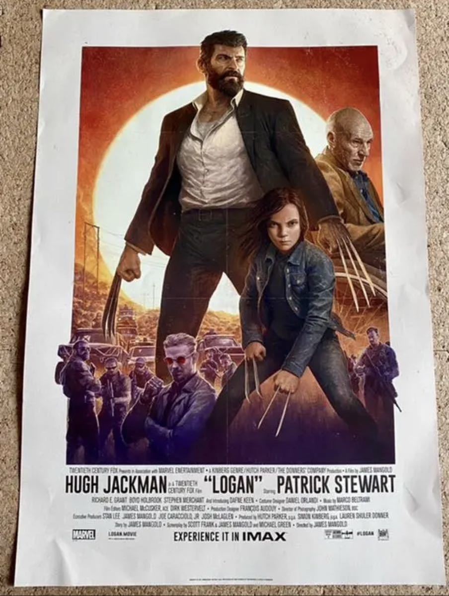 ローガン ポスター IMAX特典 X-MEN ウルヴァリン ヒュージャックマン 