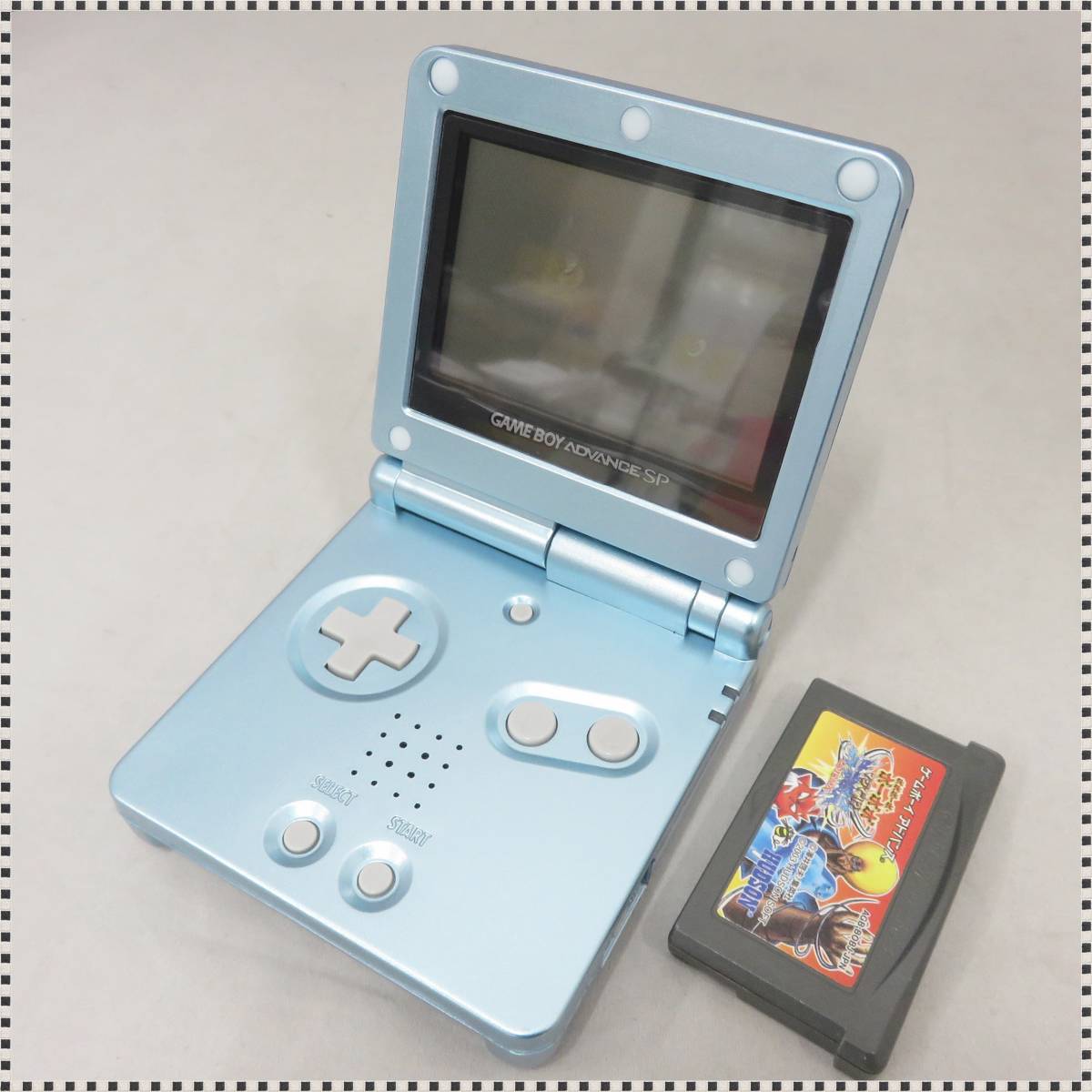 動作確認済 】 ゲームボーイアドバンスSP パールブルー HA021816