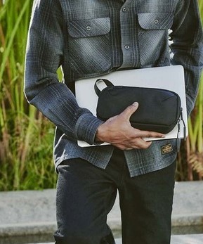 ★ 新品 / 展示品　/　サンフランシスコ発 ★ AER（エアー） Slim Pouch　スリムポーチ　1680D コーデュラバリスティックナイロン