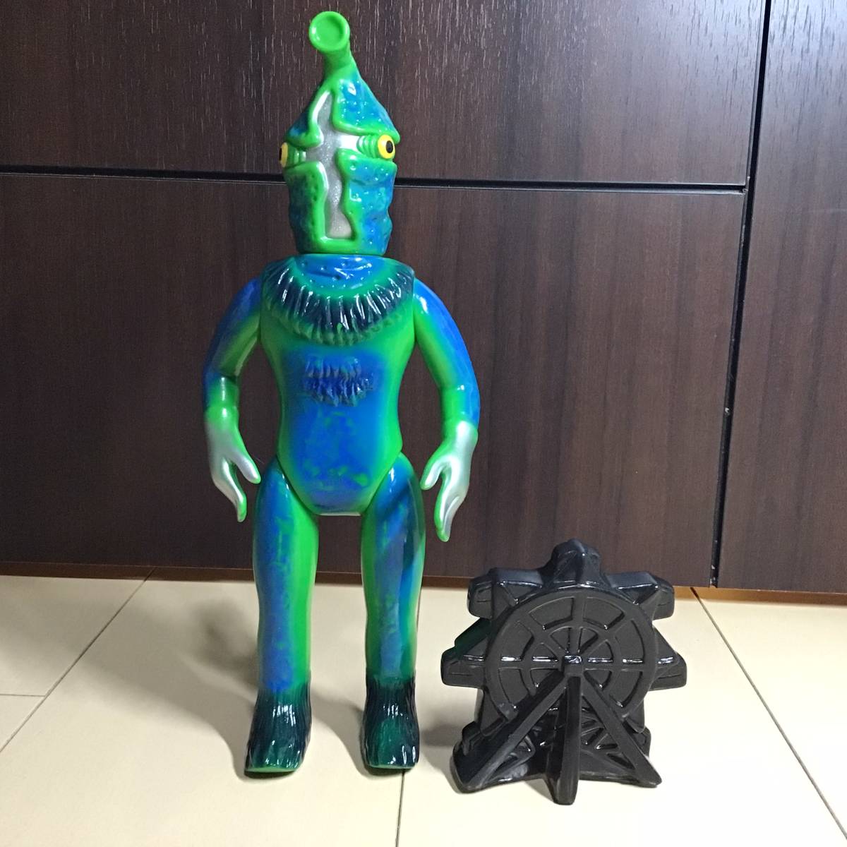 訳あり マーミット 怪獣天国 ケムール人 ギャラリー版 怪獣ソフビ 