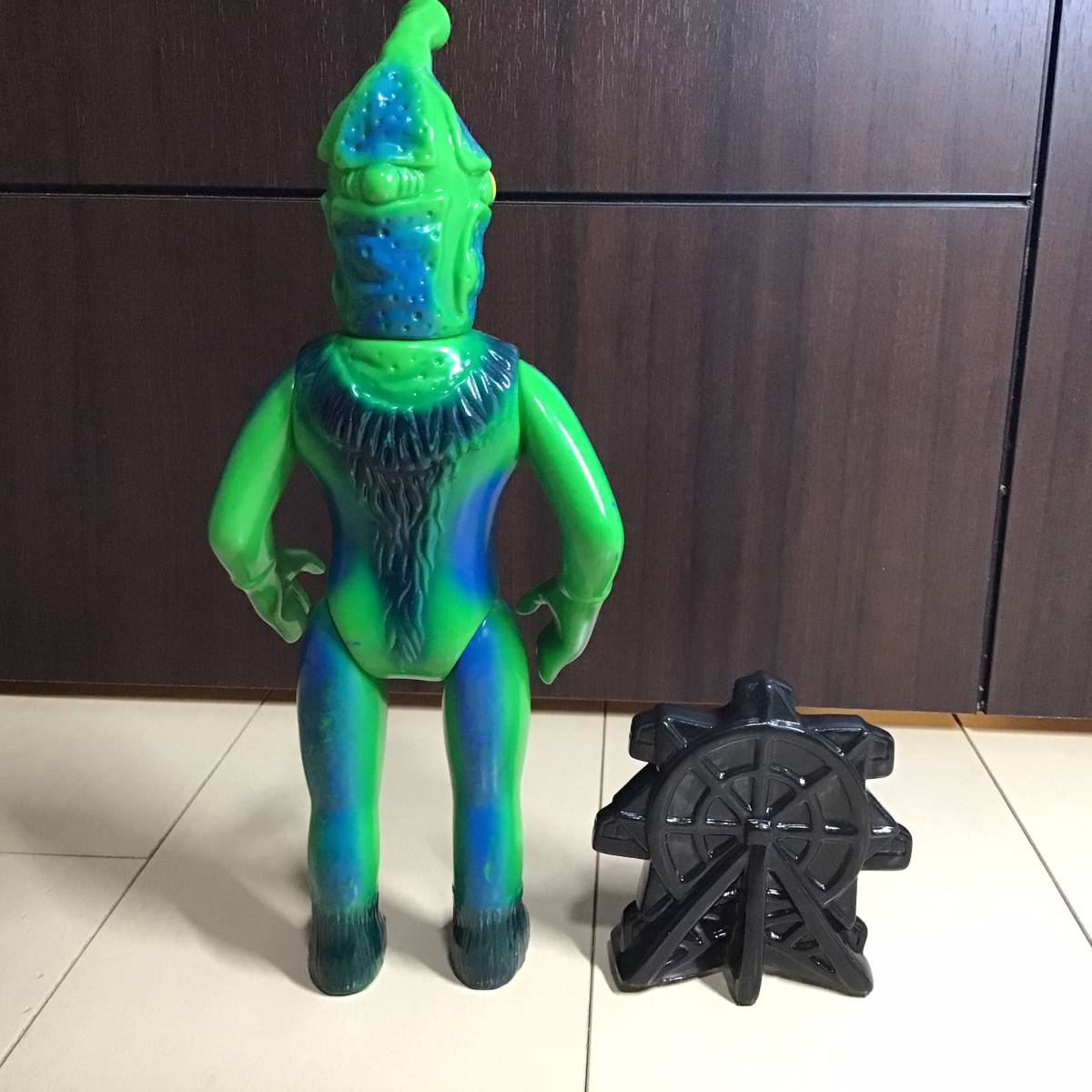 訳あり マーミット 怪獣天国 ケムール人 ギャラリー版 怪獣ソフビ 