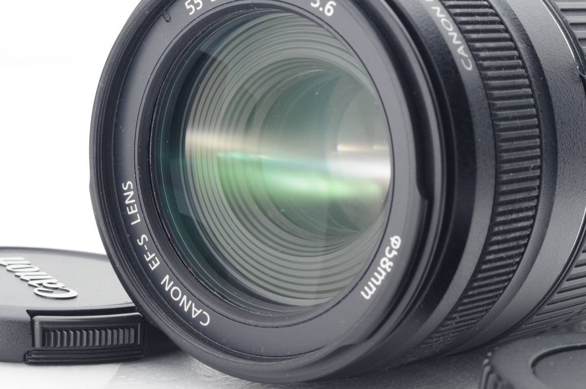 ☆特上品☆ キヤノン CANON EF-S 55-250mm F4-5.6 IS II ☆前後 