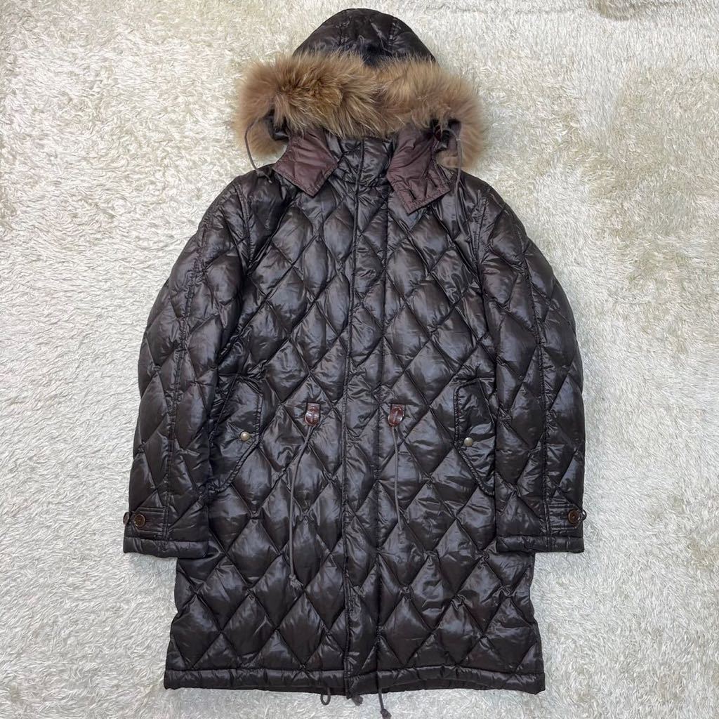 レディース 未使用□PS Paul Smith □ショールカラーロングコート□黒□40
