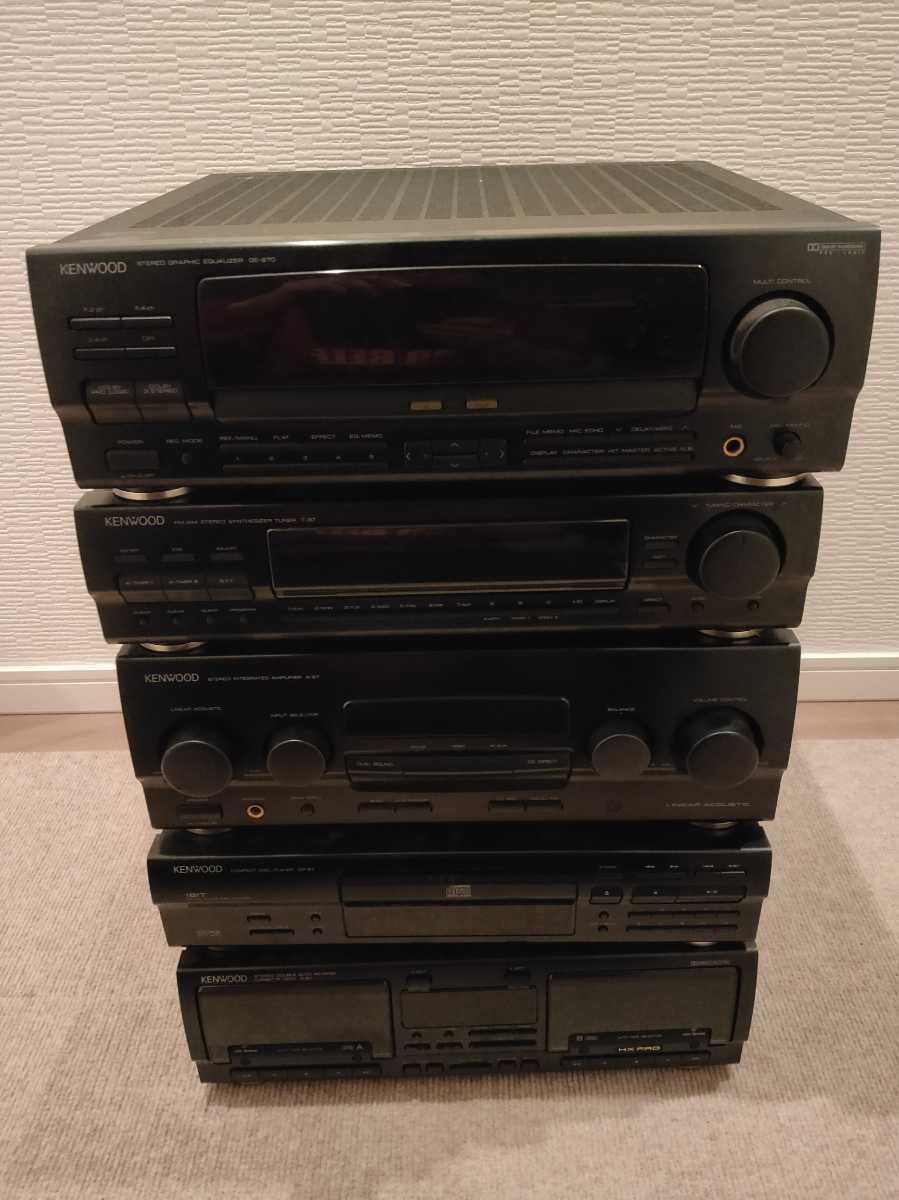 KENWOOD システムコンポ ケンウッド GE-970 オーディオ機器 G ROXY M7