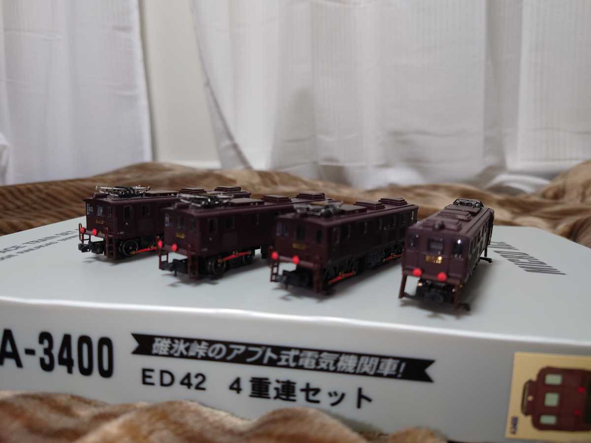 MICROACE ED42形 電気機関車 4重連セット A3400 （A-3400 マイクロ