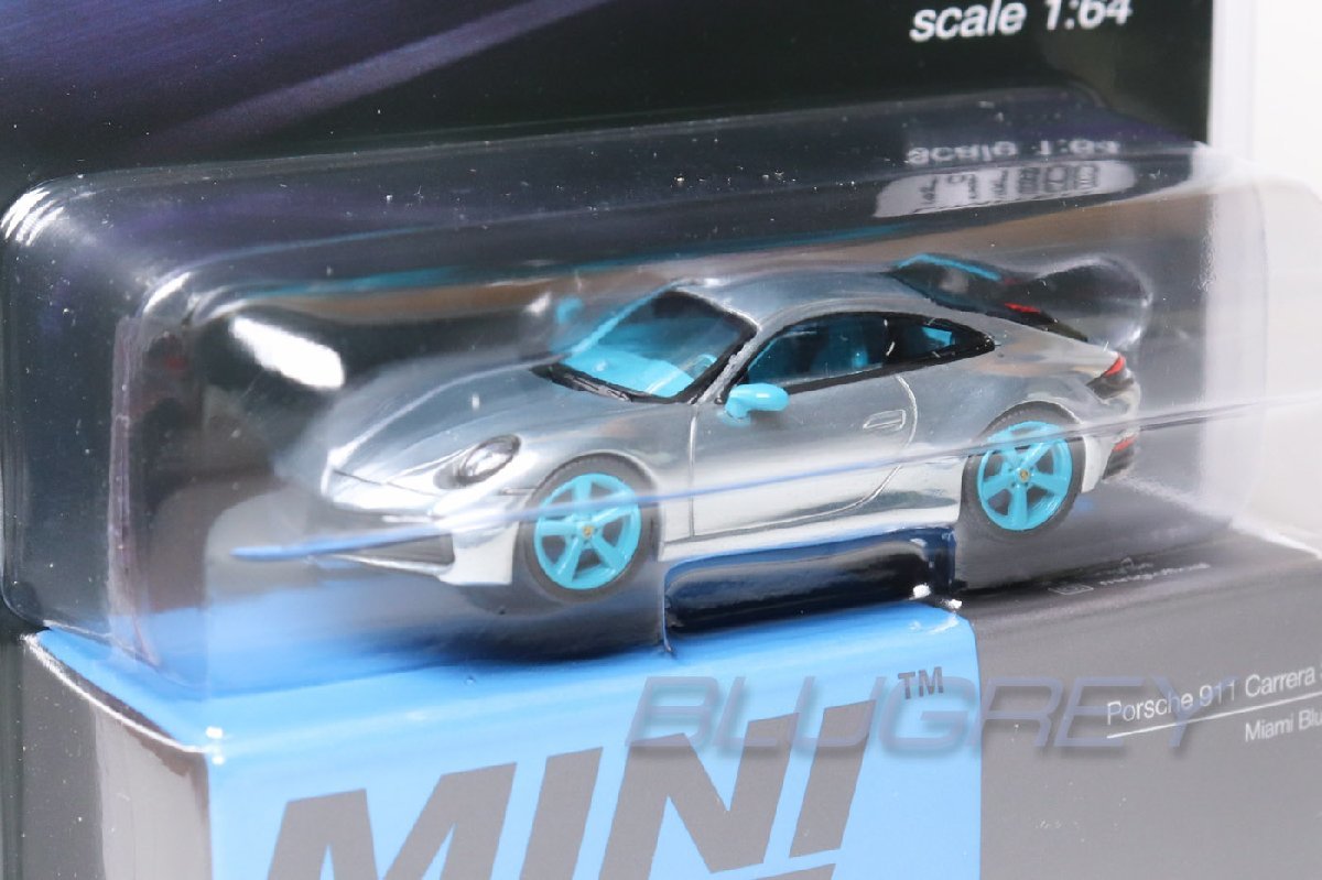 レア！チェイス】MINI GT 1/64 ポルシェ 911 (992) カレラ S マイアミ