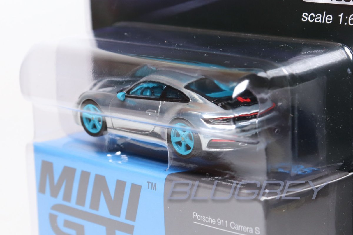 レア！チェイス】MINI GT 1/64 ポルシェ 911 (992) カレラ S マイアミ