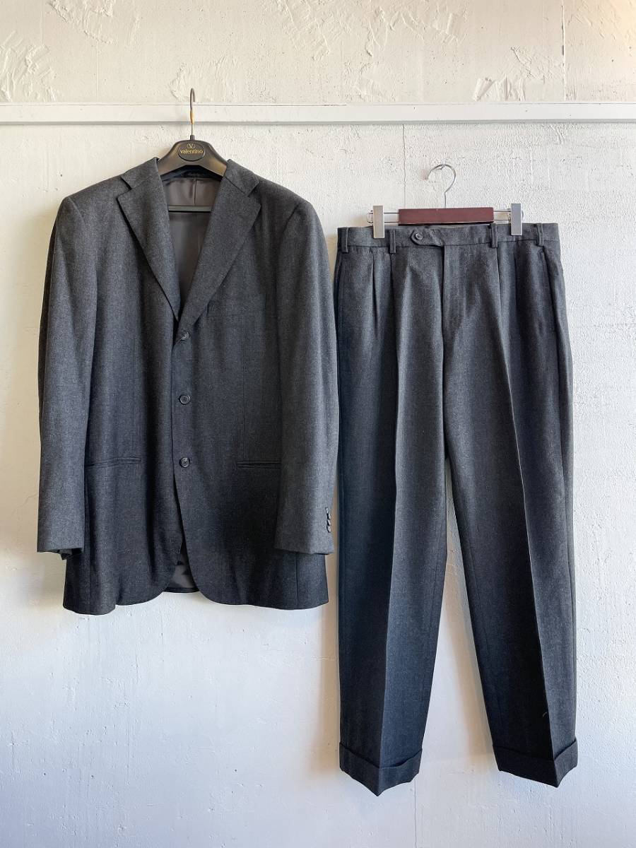 SHIPS Loro Piana ウール セットアップスーツ size40 グレー シップス
