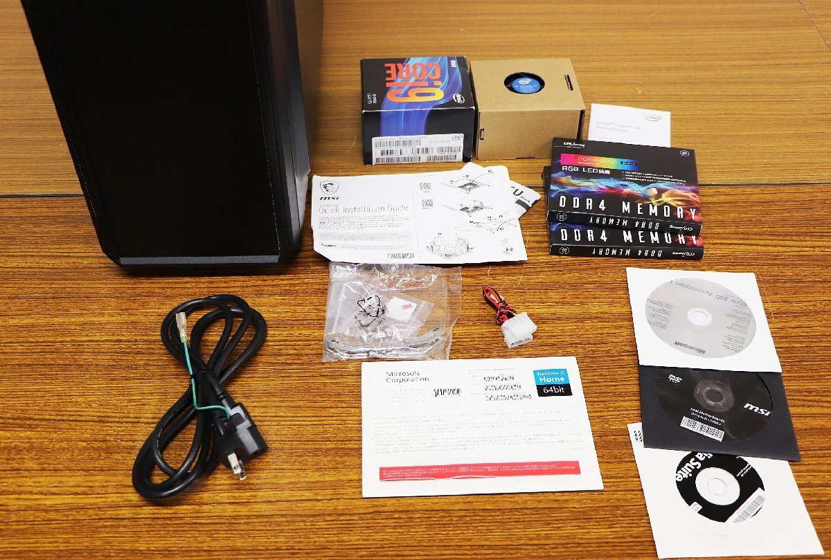 M 品 自作PC Core i9-9900/メモリ32GB/SSD M.2 480GB/SSD500GB/PALIT 