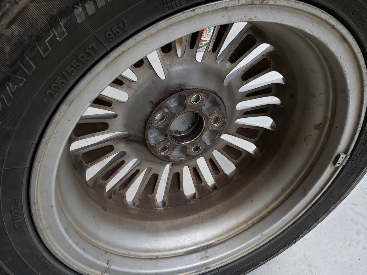 ホンダ ステップワゴン 純正オプションホイール タイヤセット 205/55 
