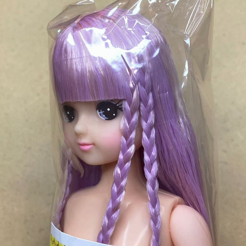 未開封　未使用　おたのしみドール　サイド三つ編み　きらちゃん　パープルミックスヘア　リカちゃんキャッスル　