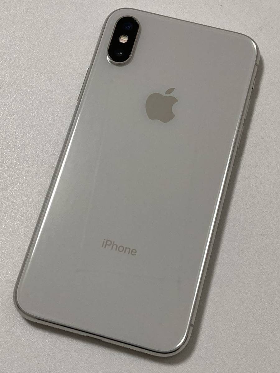 64GB iPhoneX SIMフリー X シルバー Silver iPhone Apple 国内版