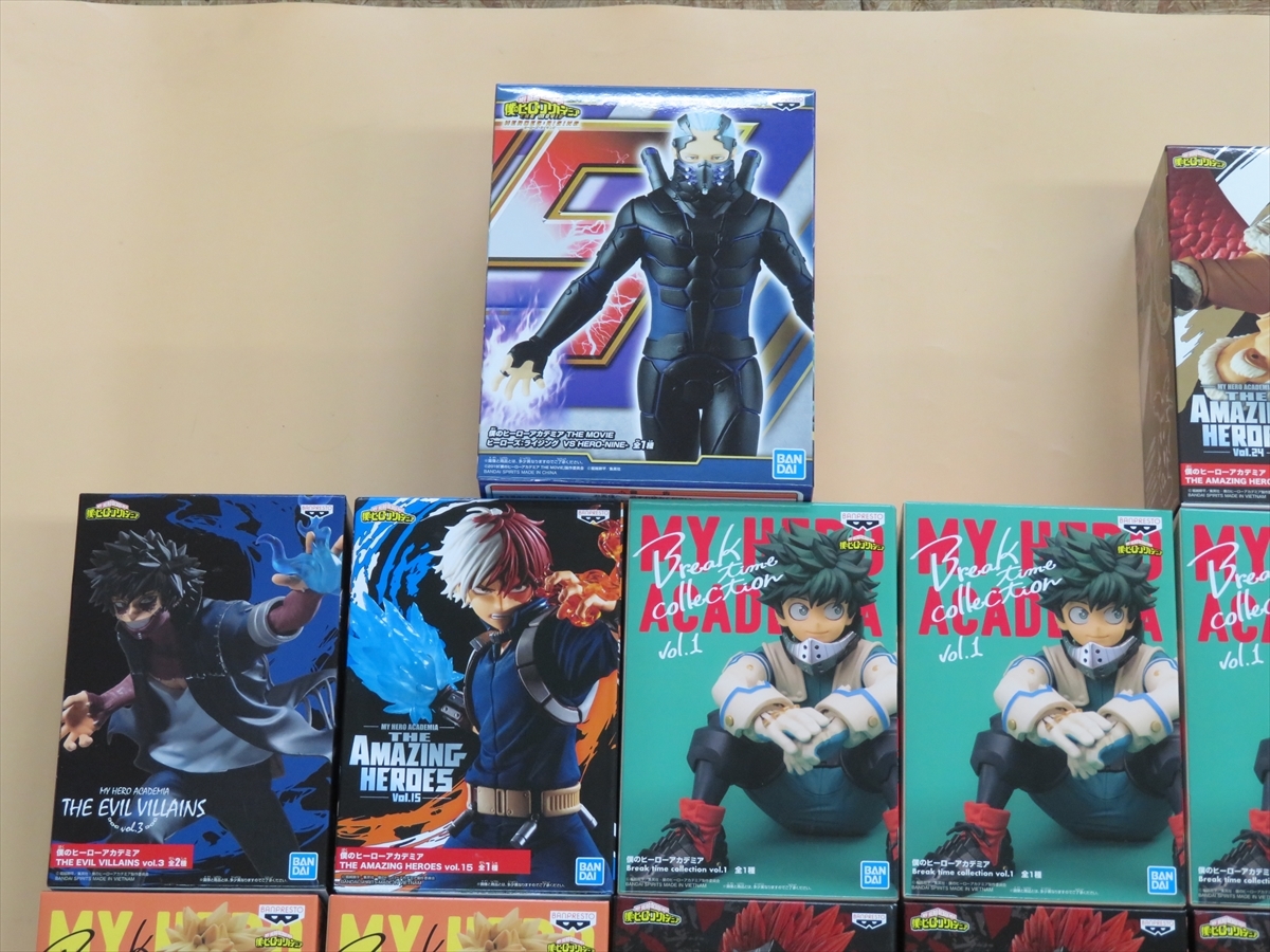 プライズ ヒロアカ フィギュア 合計25体 セット 重複あり 緑谷出久/爆  