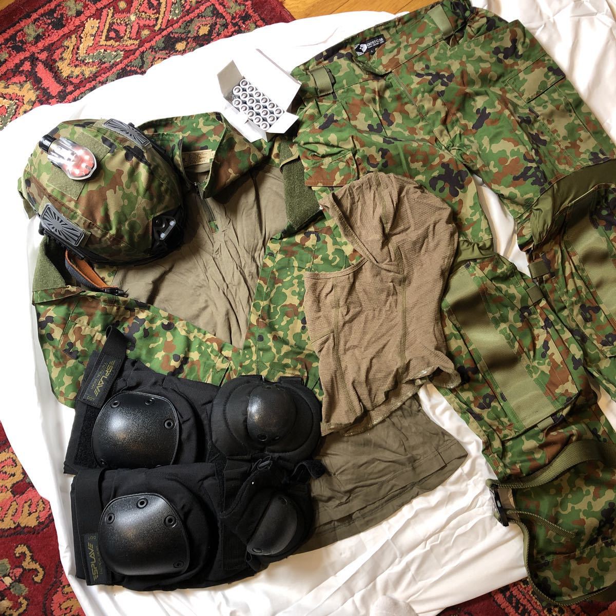サバゲー装備 陸自迷彩 セット 陸上自衛隊 迷彩 個人装備 サバゲー