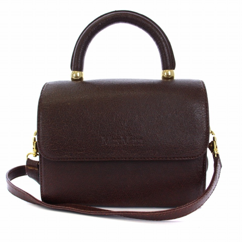 マックスマーラ MAX MARA ハンドバッグ ショルダーバッグ 2WAY レザー 