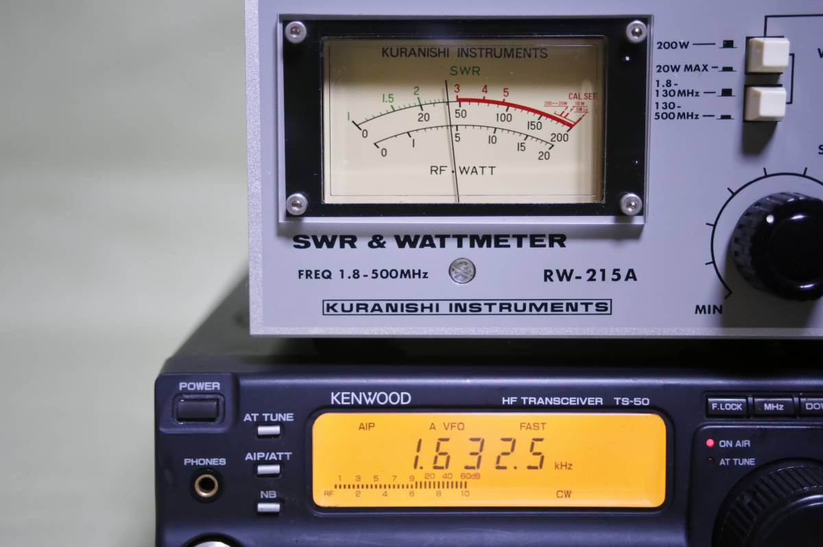 ケンウッド TS-50D HF帯 オールモード 40W 無線機 ゼネカバ送信改造