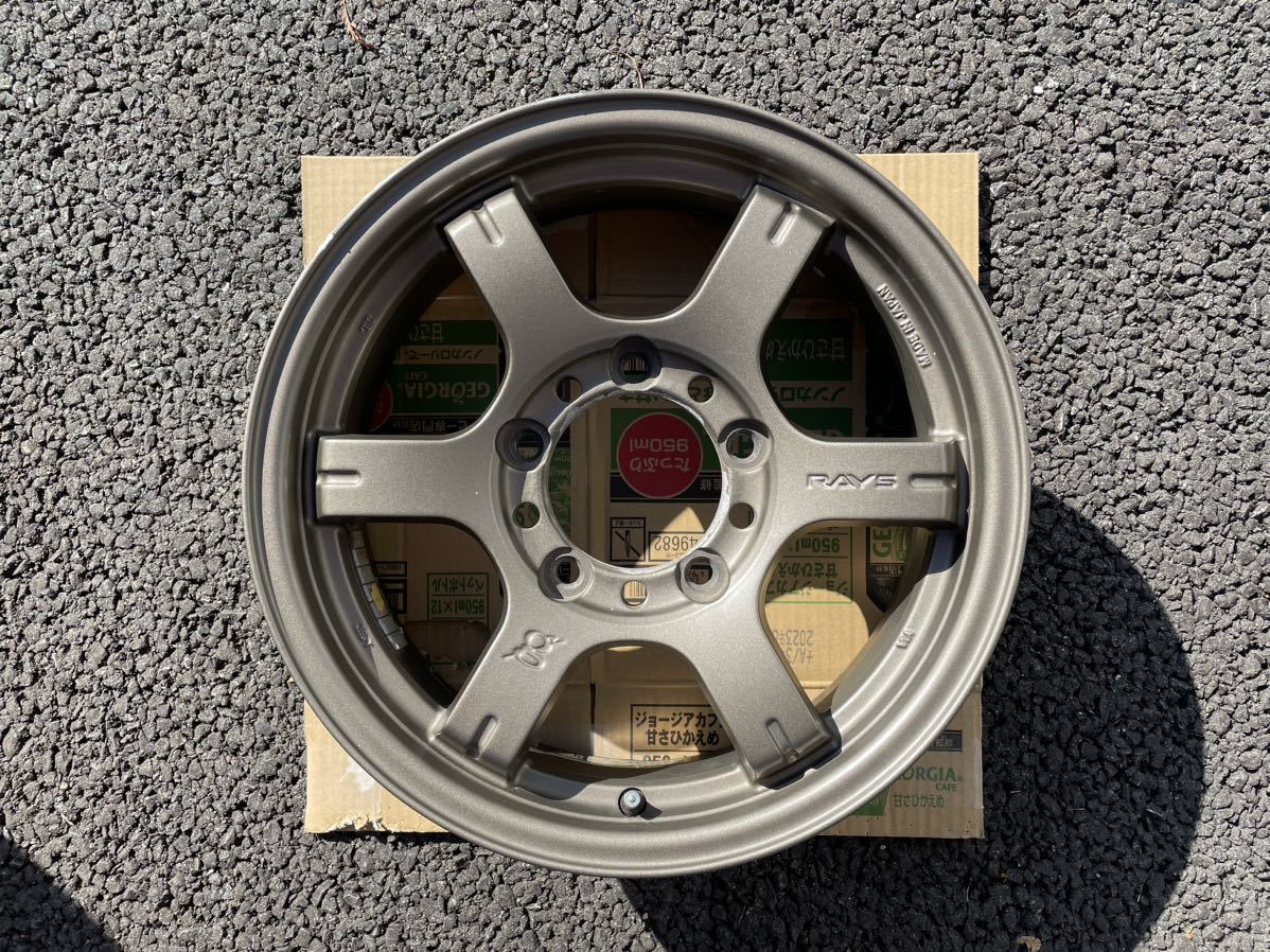 16x5.5J+20 5/139.7 RAYS gram LIGHTS 57JXブロンズ ジムニーに！4本