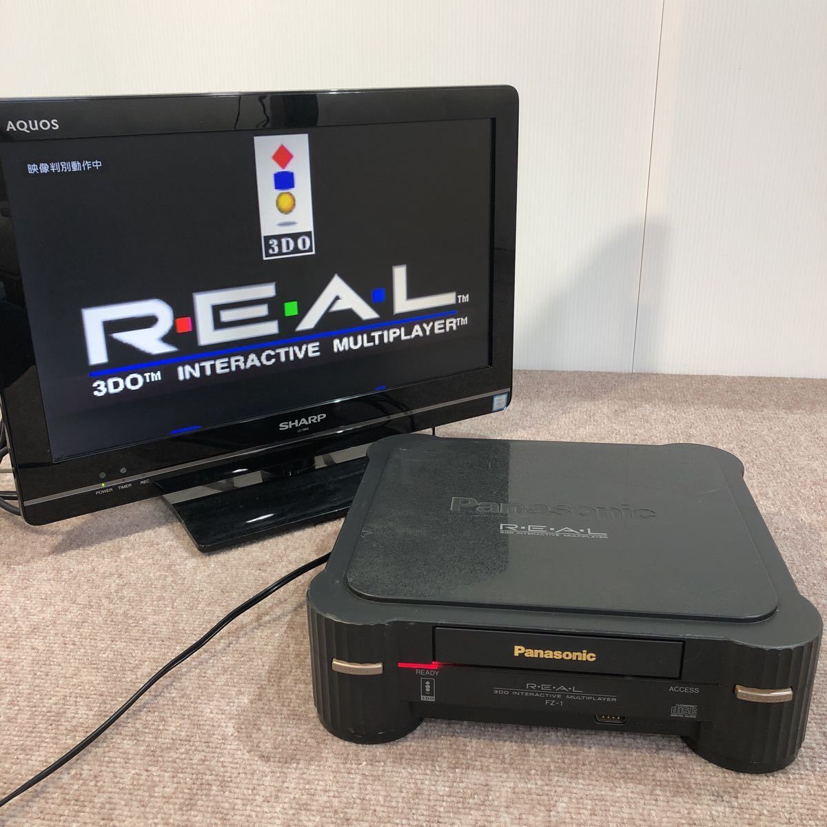 Panasonic パナソニック 3DO REAL FZ-1 本体 テレビゲーム 通電OK CD 