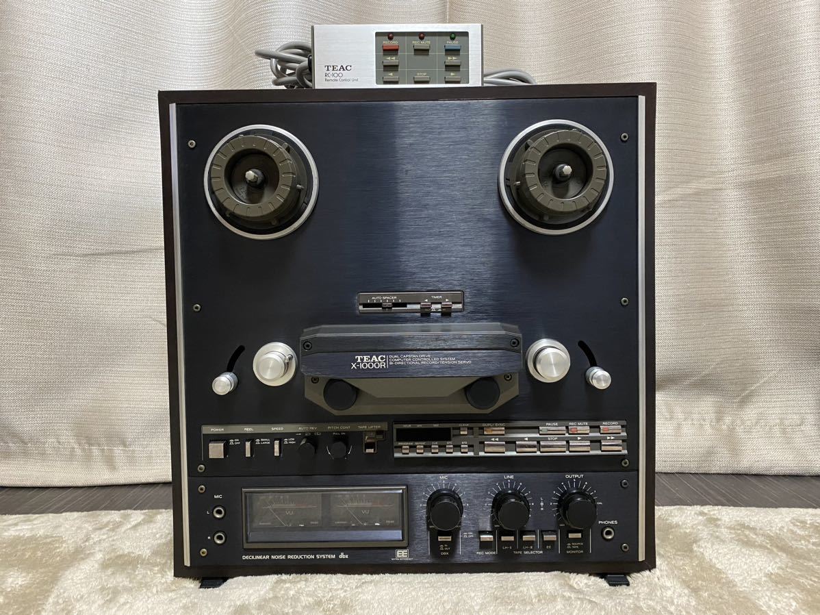 TEAC ☆ ステレオ テープ デッキ X-1000R BL ☆ オープンリール ☆ RC