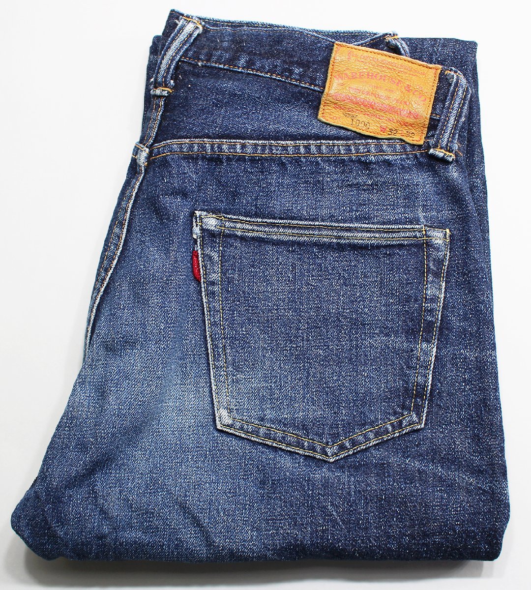 Warehouse (ウエアハウス) Lot 1000(1000XX) 14.5ozデニム ストレートジーンズ インディゴ w32 / カン止め