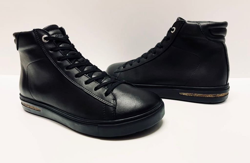 美品!! 名作!! BIRKENSTOCK BEND MIDビルケンシュトック ベンド ミッド ブラック ナチュラルレザー 天然皮革 40 / 26 ㎝ 正規品
