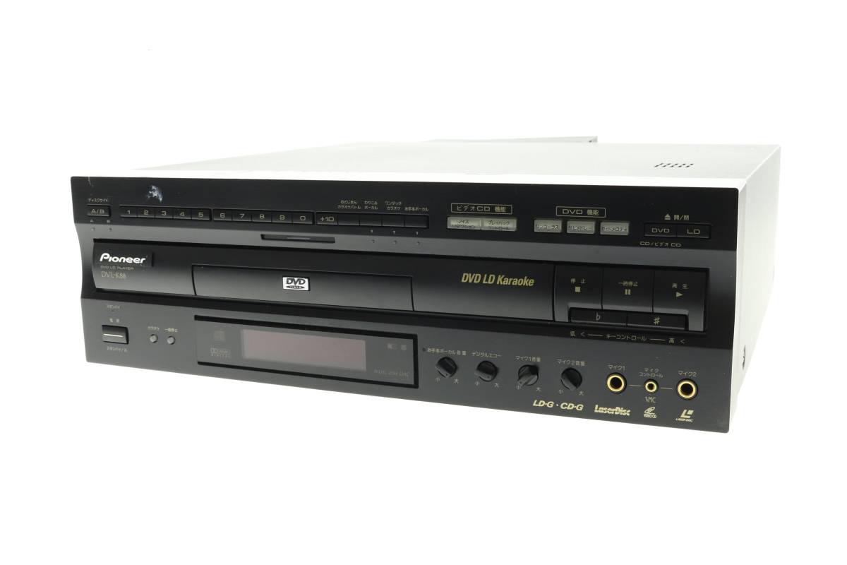 VMPD5-210-36 Pioneer パイオニア DVD LD プレーヤー MODEL DVL-K88 DVDプレーヤー レーザーディスク 2003年製 通電確認済 ジャンク 